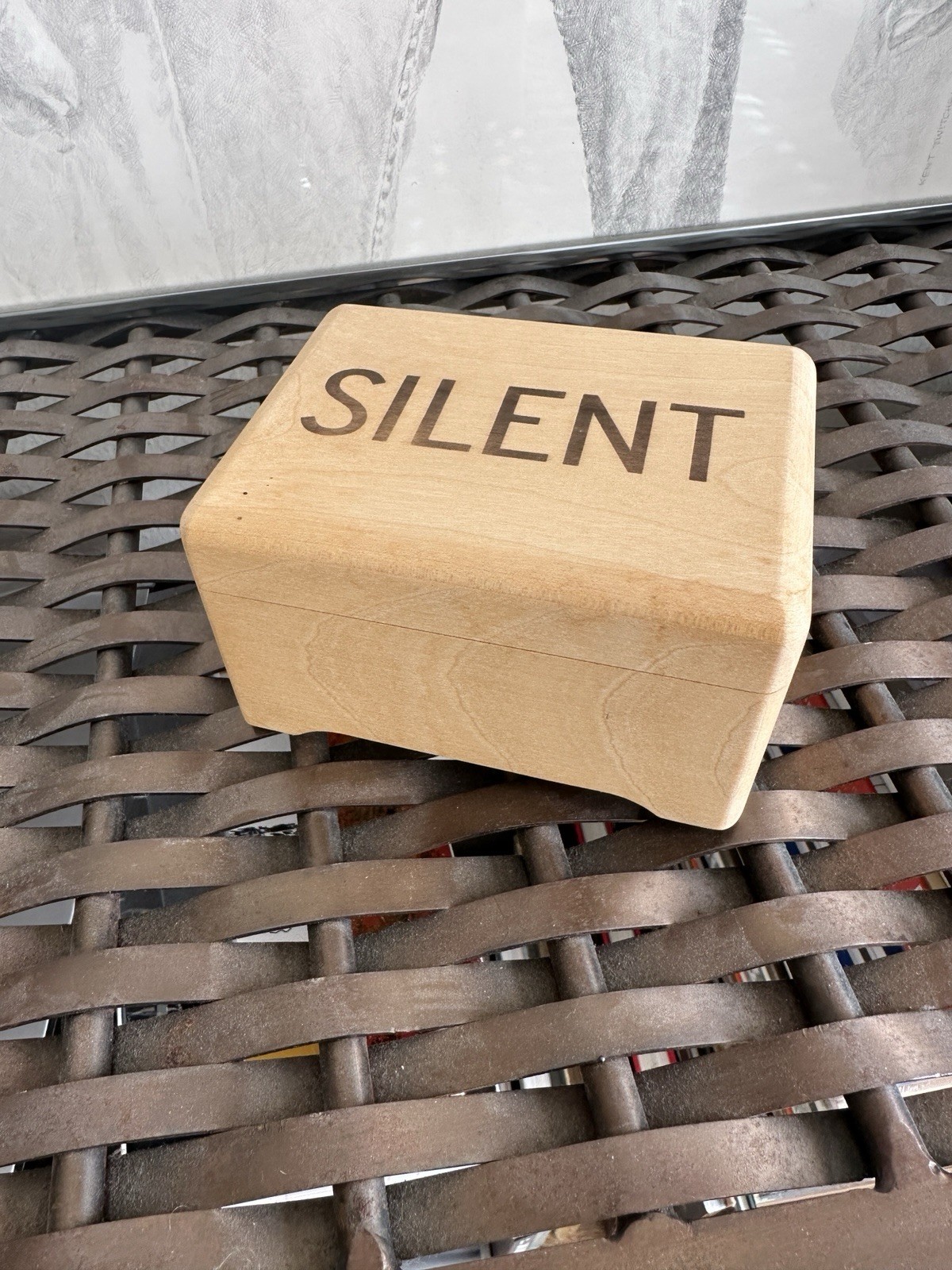 Christian Marclay SILENT LISTEN Music Box Norton Family 1985 Christmas Project