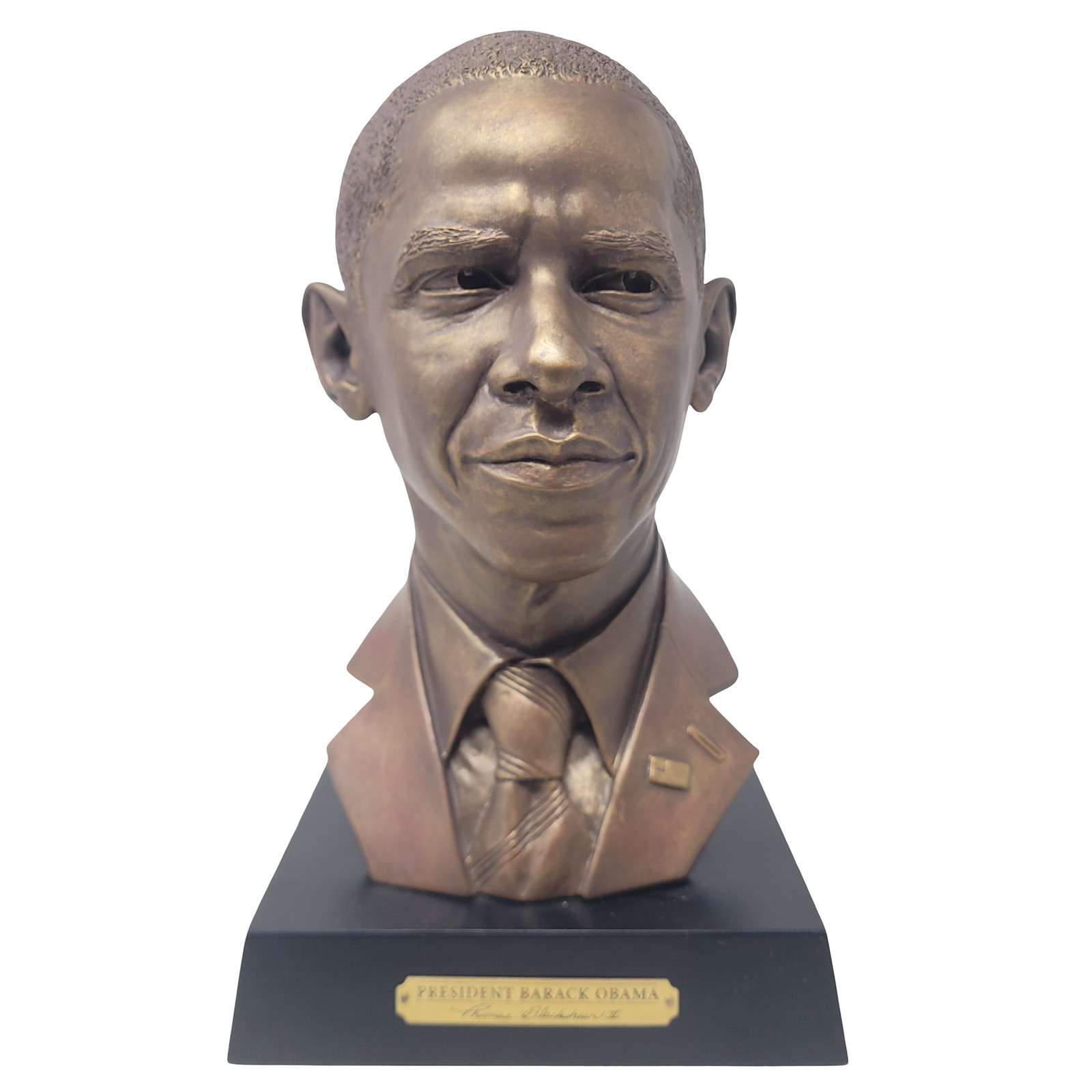 Thomas Blackshear Ebony Visions Barack Obama Bust Lenox Presidential Edition