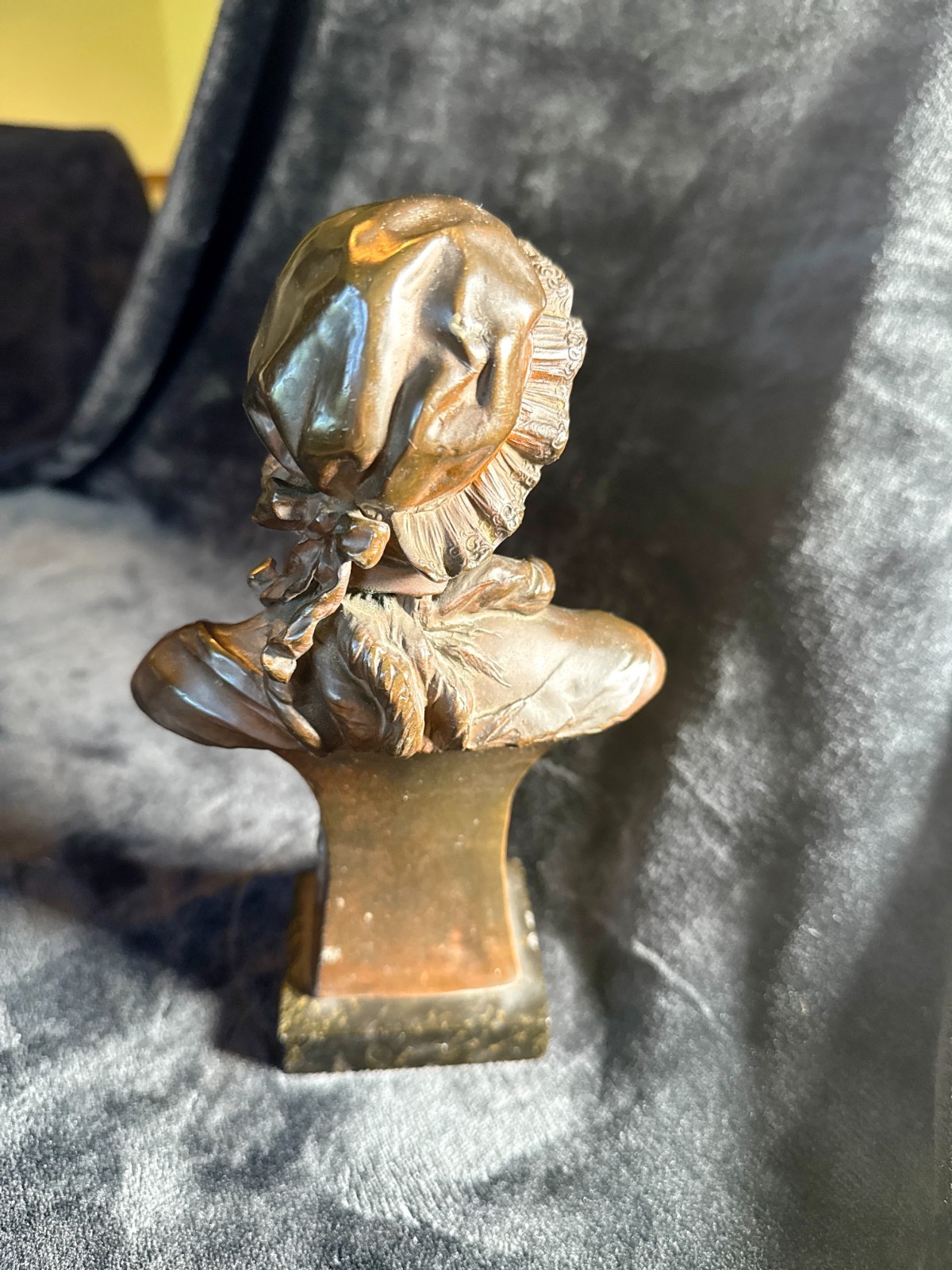 19th Century French bronze allegory bust of Marianne of French Republic