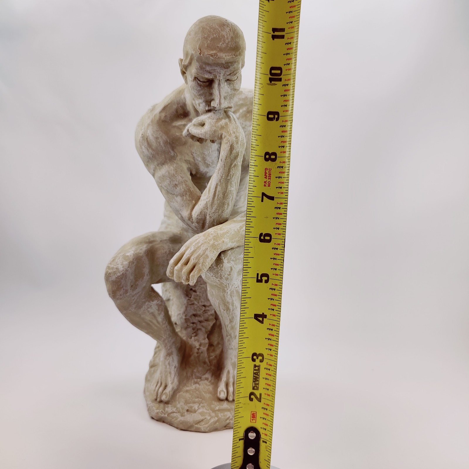 The Thinker Statue Sculpture 11.5&Prime; Tall, Auguste Rodin