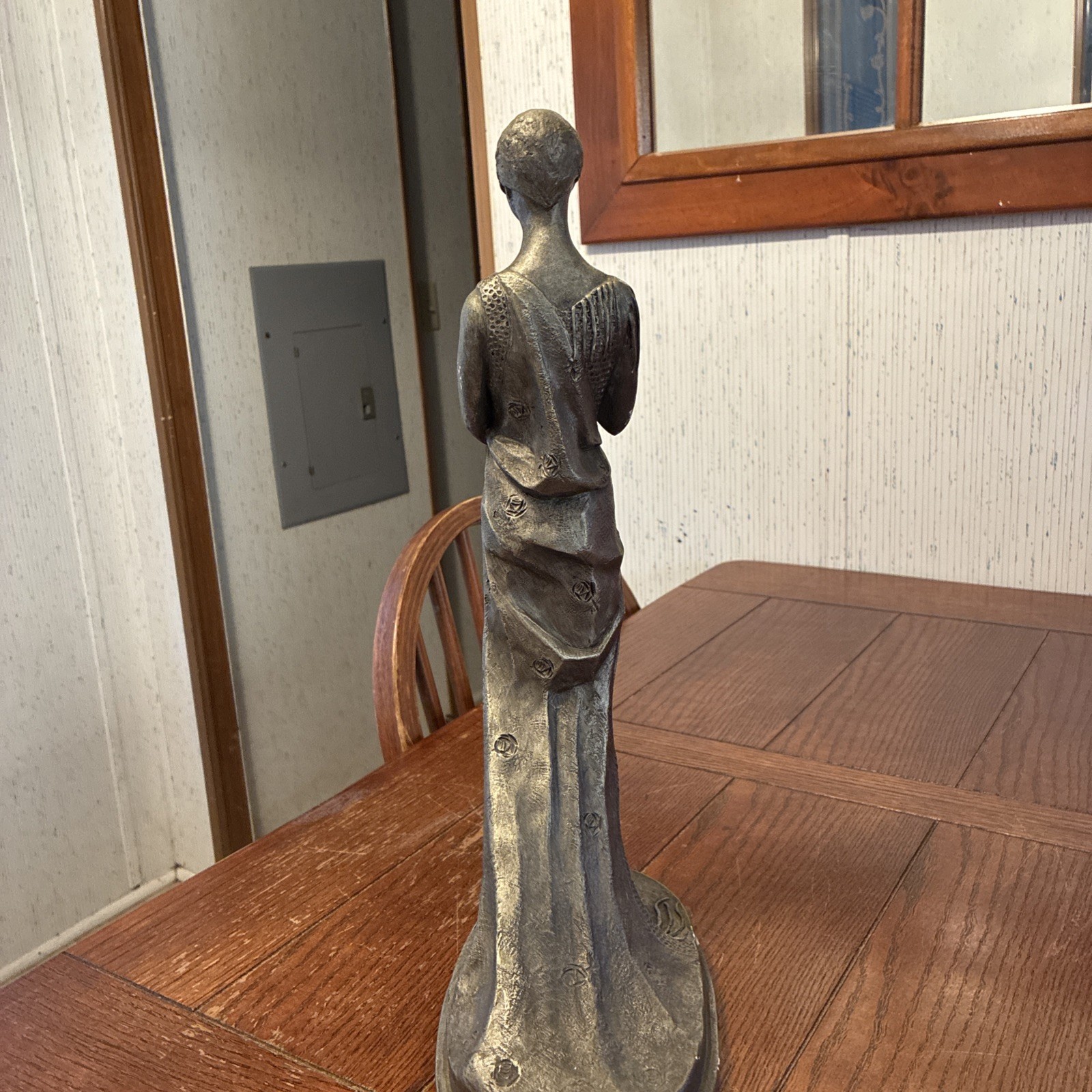 Vintage Austin Production ‘83 Sculpture Art Deco Woman after Vallery 17&Prime;