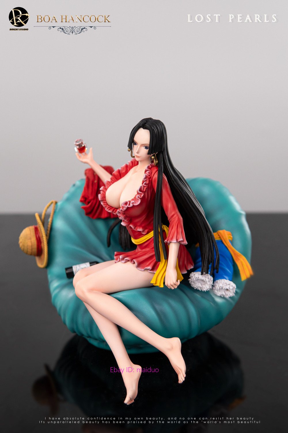 Boa Hancock Resin Bright Studio One Piece Figurine 18cm Presale