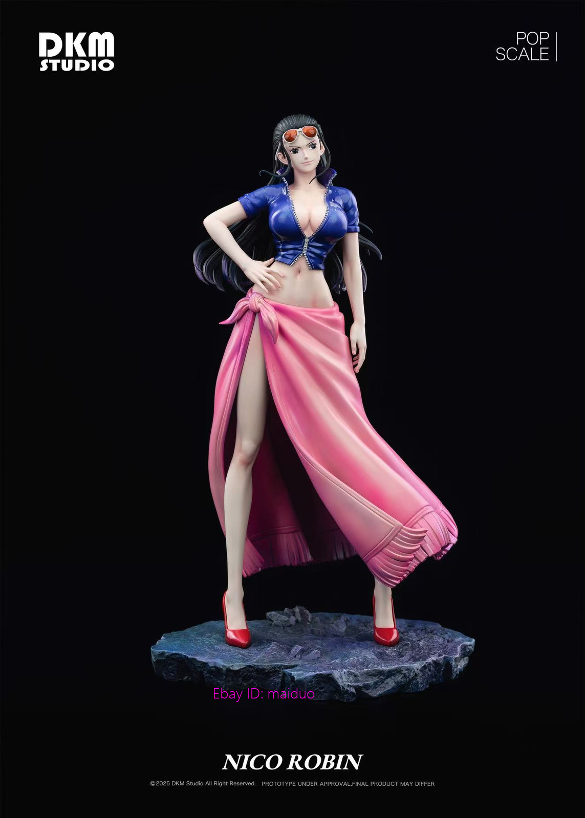 Nico Robin Resin DKM Studio One Piece Figure Collectibles 25cm POP