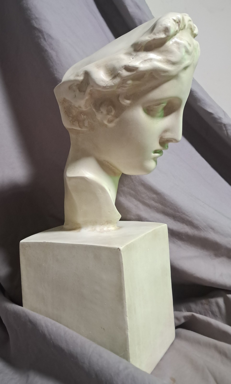 bust of Venus at bath