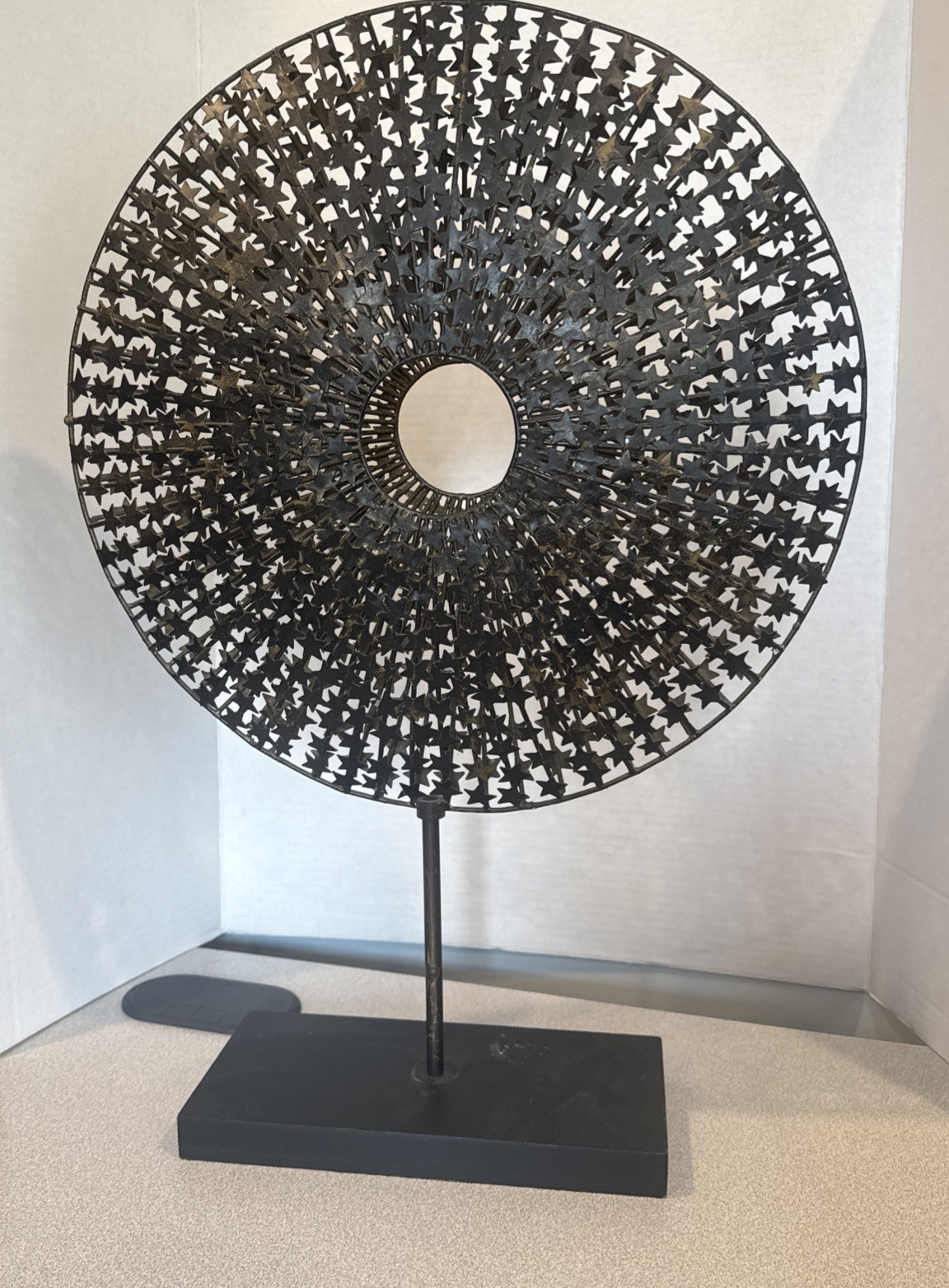 RARE Welded Metal Art by artist GEORGE GRIFFIN Mid Century Sculpture
