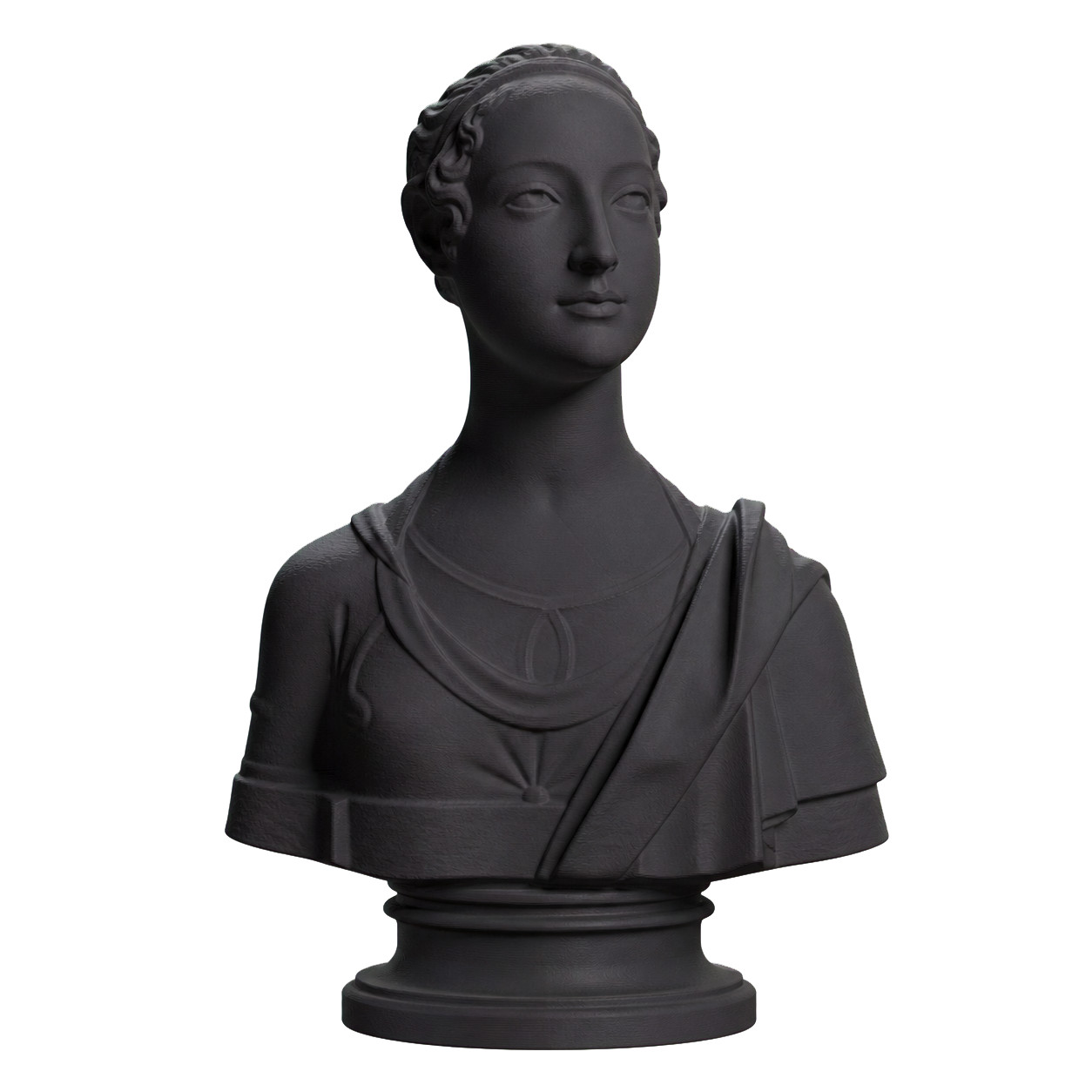 Portrait of a young girl Collectible Bust Statue – 5, 9, 12 Inch
