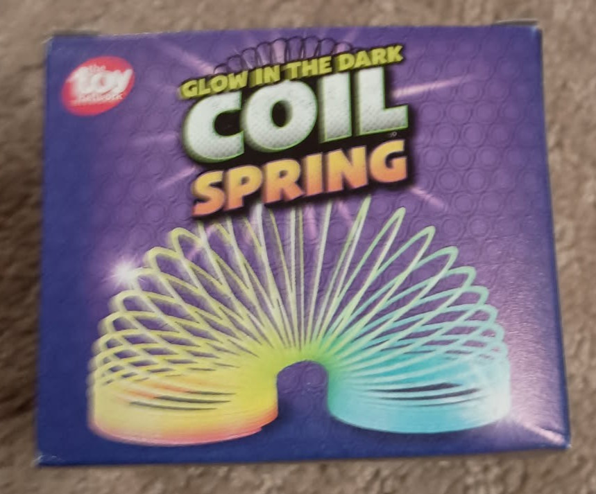 NEW Lot of 2 Toys: Rainbow Pin Art and Slinkie that Glows