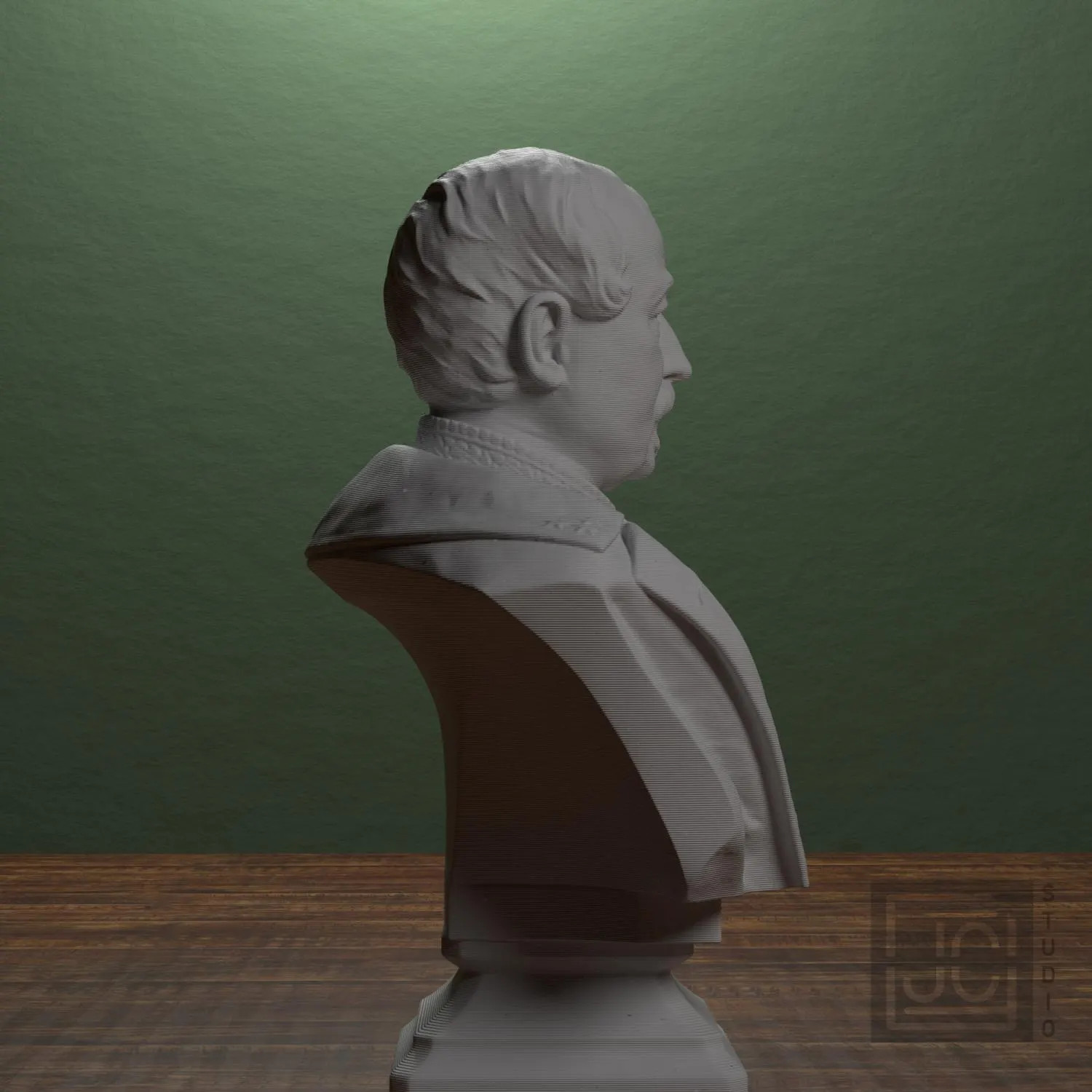 Major General Johan af Kleen Collectible Bust Statue – 5, 9, 12 Inch