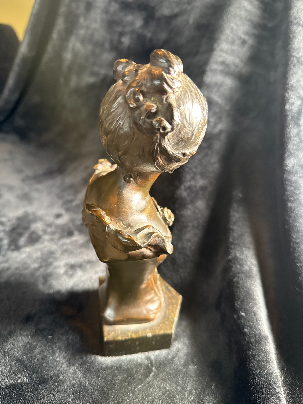 19th Century French bronze allegory bust of Marianne of French Republic