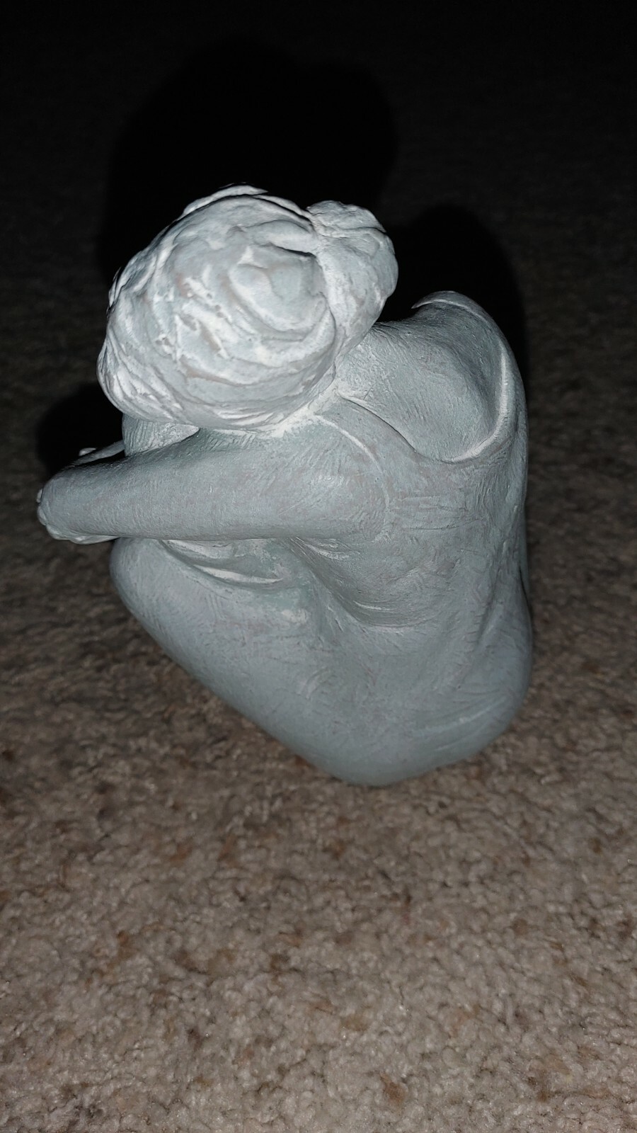 Vintage Elizabeth Bloom Hand Signed A MOTHER&rsquo;S LOVE Statue Figure 7.5&Prime; 2010