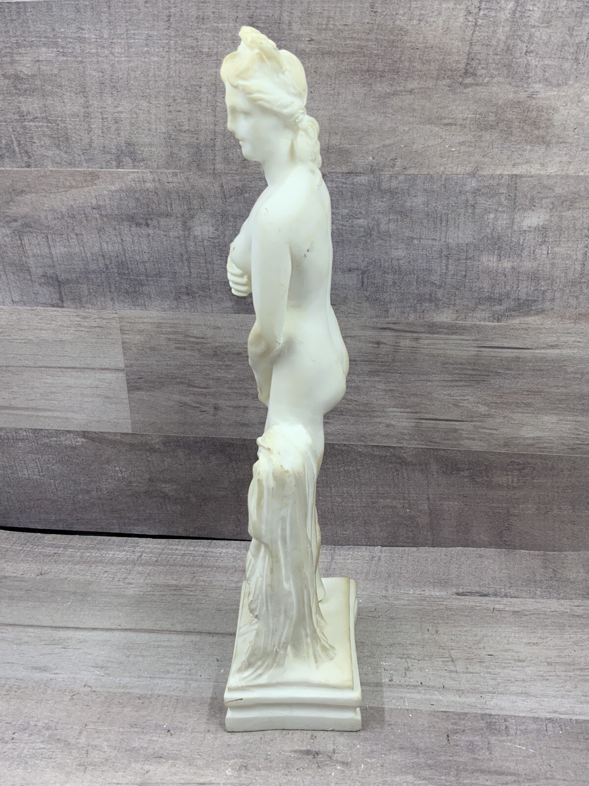Kore Alabaster statue Sculpture – Ancient Greek Maiden Korai 9” Tall