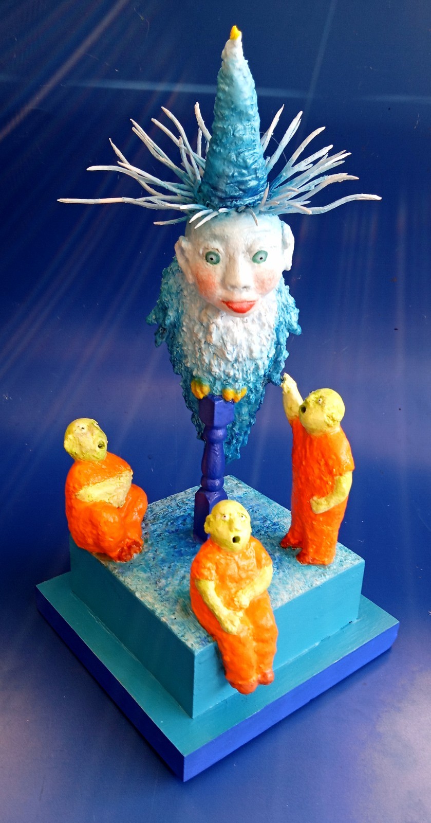 &lsquo;Strange Little People & The Creatures They Keep&rsquo; Sculpture by Shapovalinko