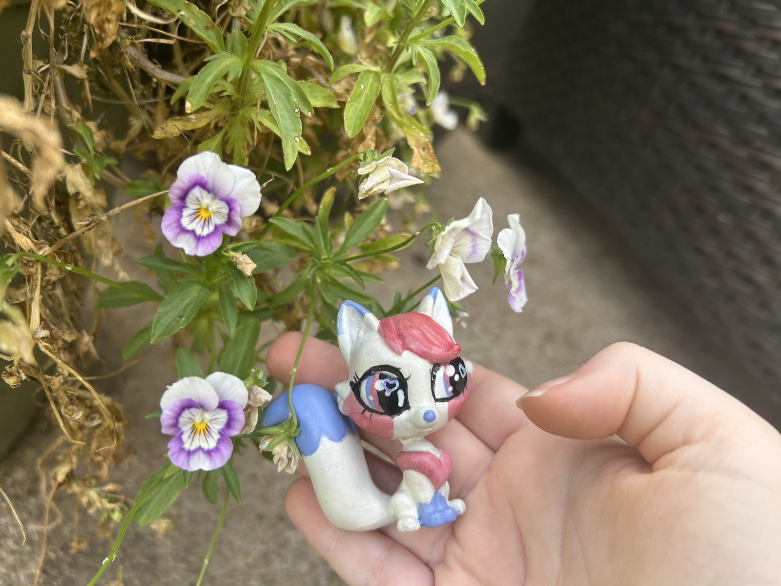 Fox Trans Pride Themed LPS Custom