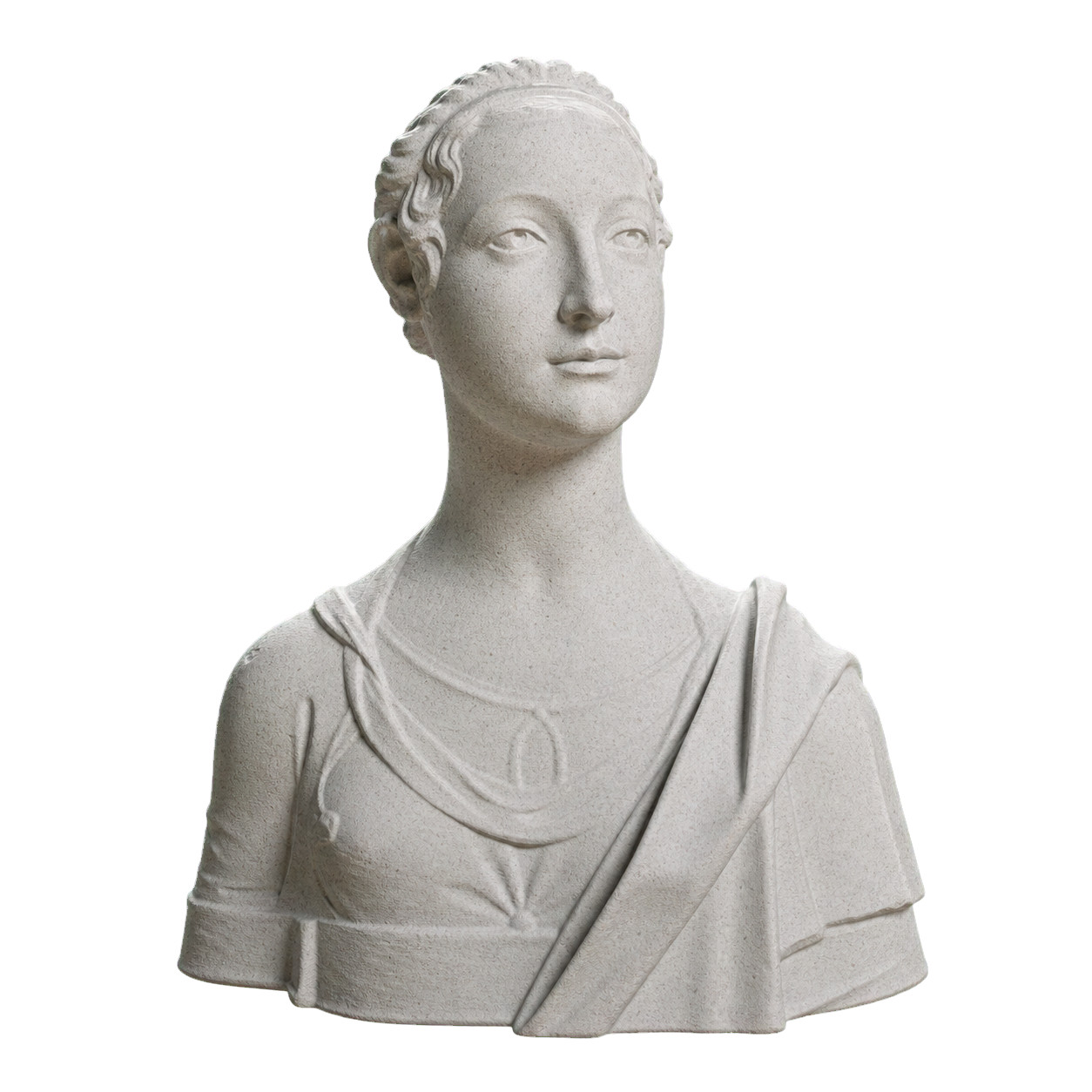 Portrait of a young girl Collectible Bust Statue – 5, 9, 12 Inch