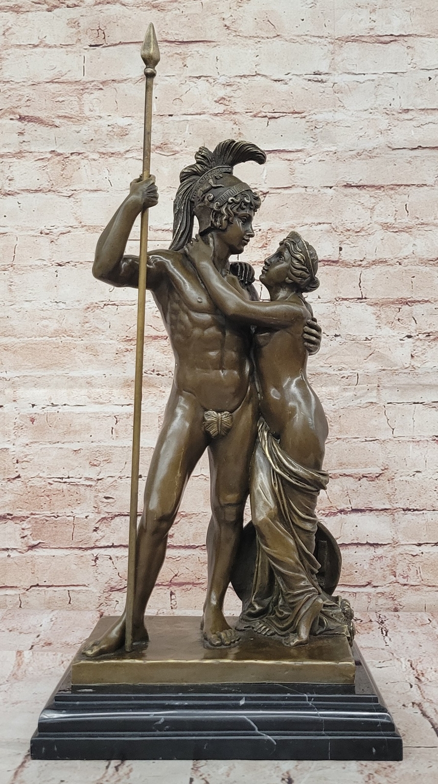 Bronze Large Venus and Mars Statue Greek Mythology God Sculpture Art Home Gift
