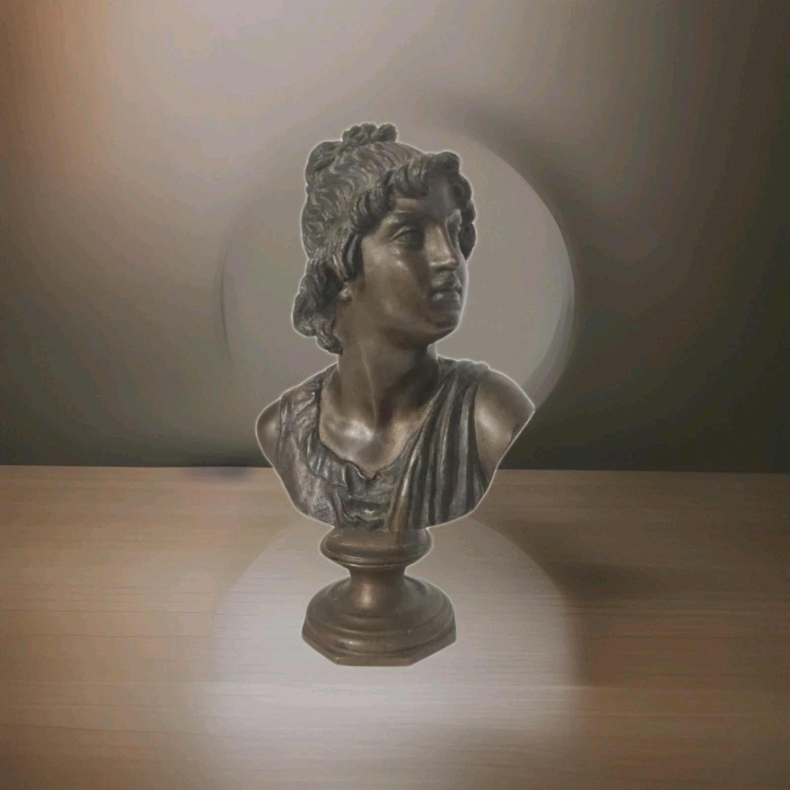 Vincenzo Bronze « The Greek Girl » 19th Century Statue Vincenzo Gemito Bronze Art