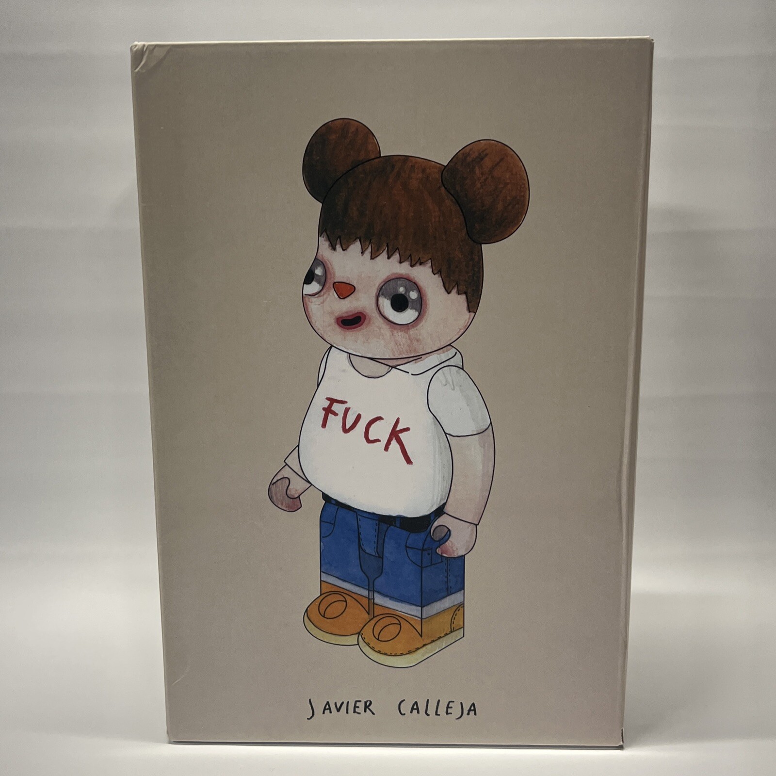 Bearbrick Javier Calleja “Fuxk You” 400% + 100% Set NEW Calleja Be@rbrick 2018