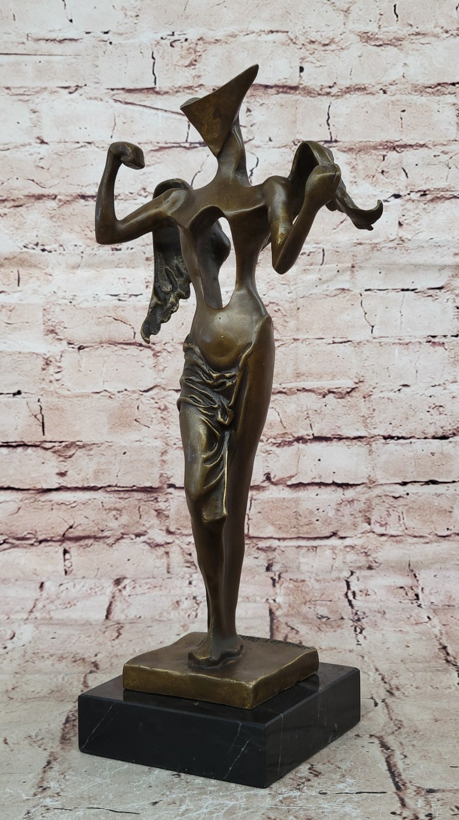 Salvador Dali | Surrealist angel, 1983 – bronze sculpture Hot Cast Figurine SALE