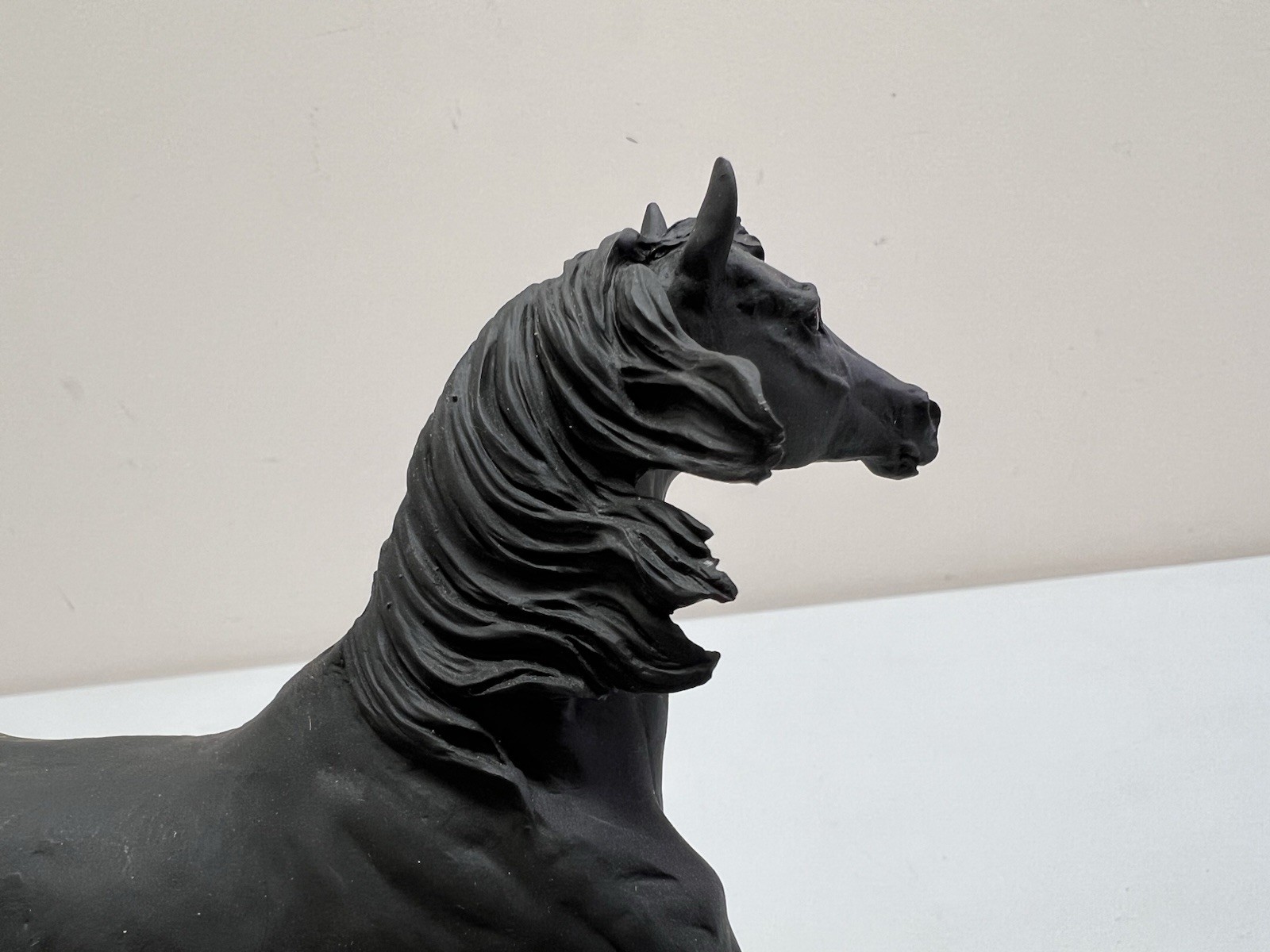 Fred Stone Hand Painted Black Stallion Figurine #297 of 2500