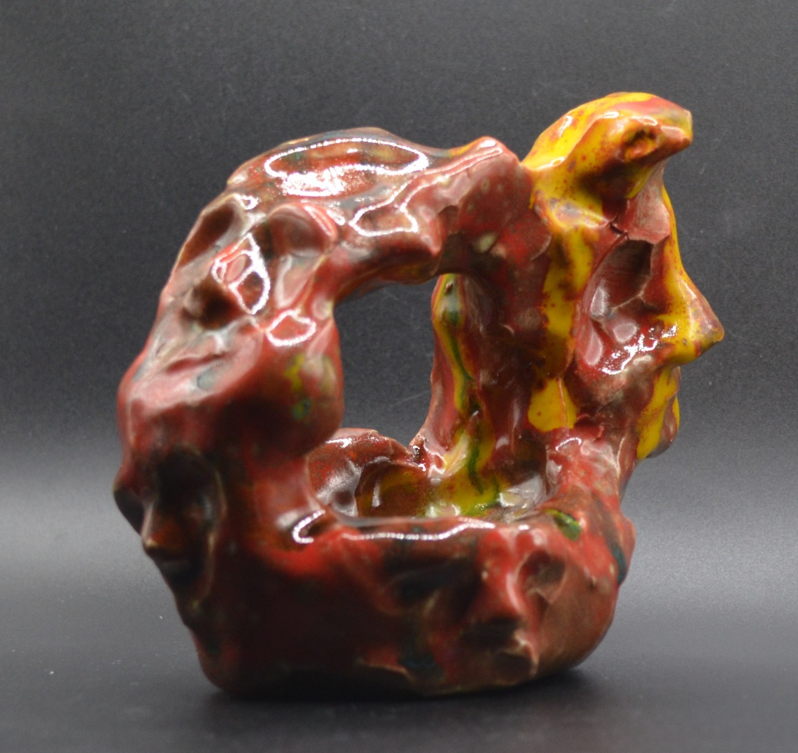 « Simple Congruent Method » – Experimental Original Clay Sculpture. Hand Made.