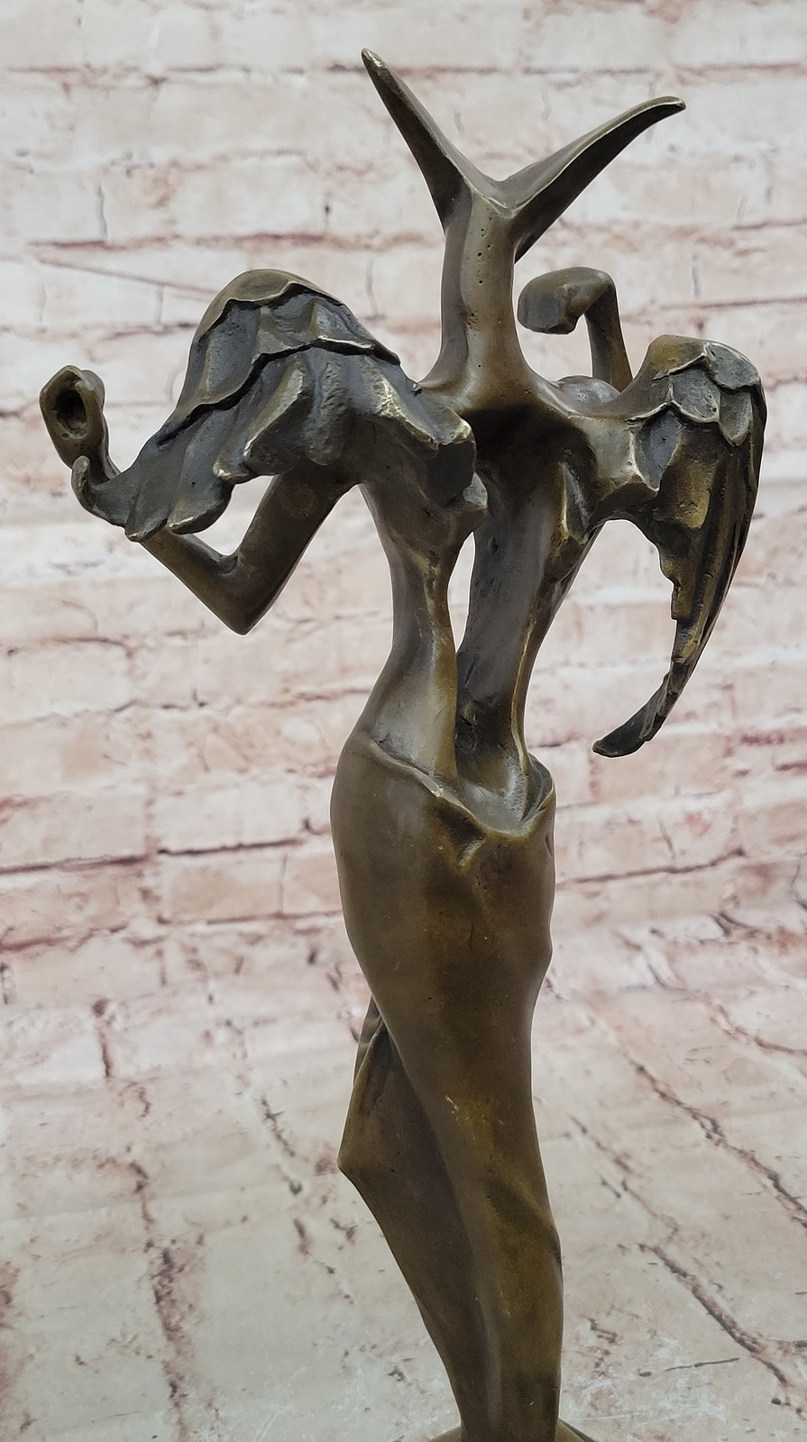 Salvador Dali | Surrealist angel, 1983 – bronze sculpture Hot Cast Figurine SALE
