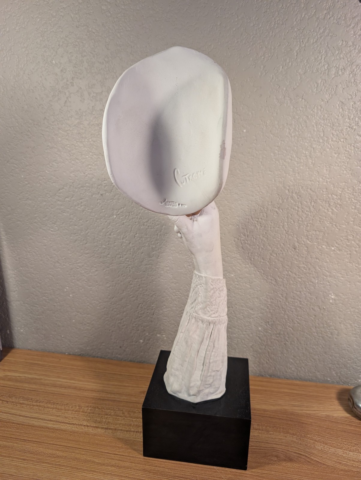 Vintage John Cutrone Art Sculpture Statue Austin Production « ICE CREAM » 20.5&Prime;