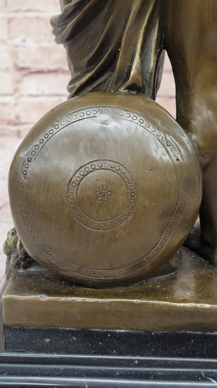 Ares and Aphrodite or Venus and Mars Genuine Solid Real Bronze Sculpture