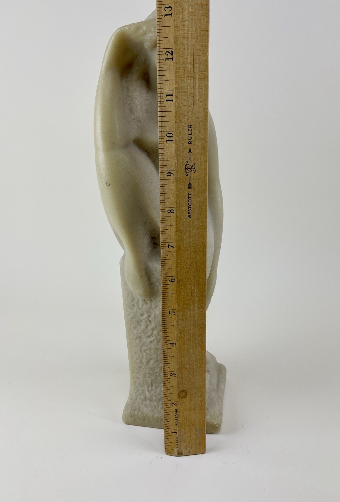 V Glinsky Nude Female Sculpture ‘The River’ 1960’s MCM Modernist Vintage 12”