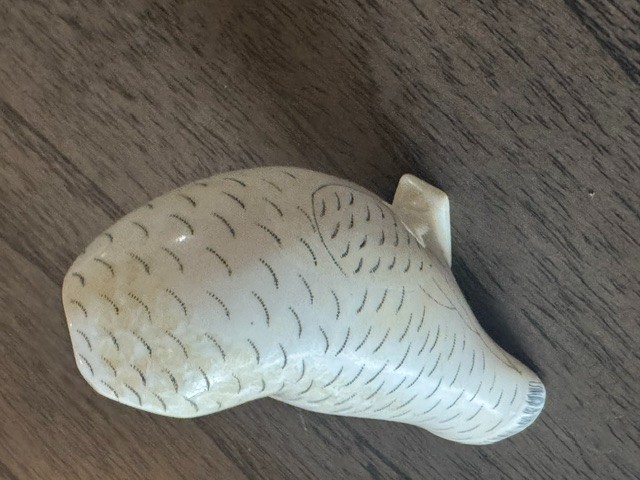 Museum worthy! Bart (Bert) Oozeveseuk, Owl – Inuit artist