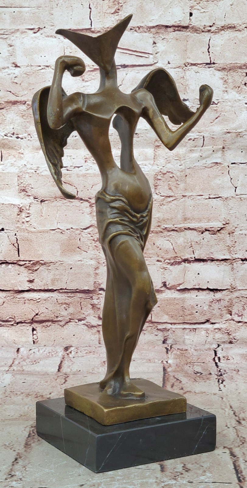 Salvador Dali | Surrealist angel, 1983 – bronze sculpture Hot Cast Figurine SALE
