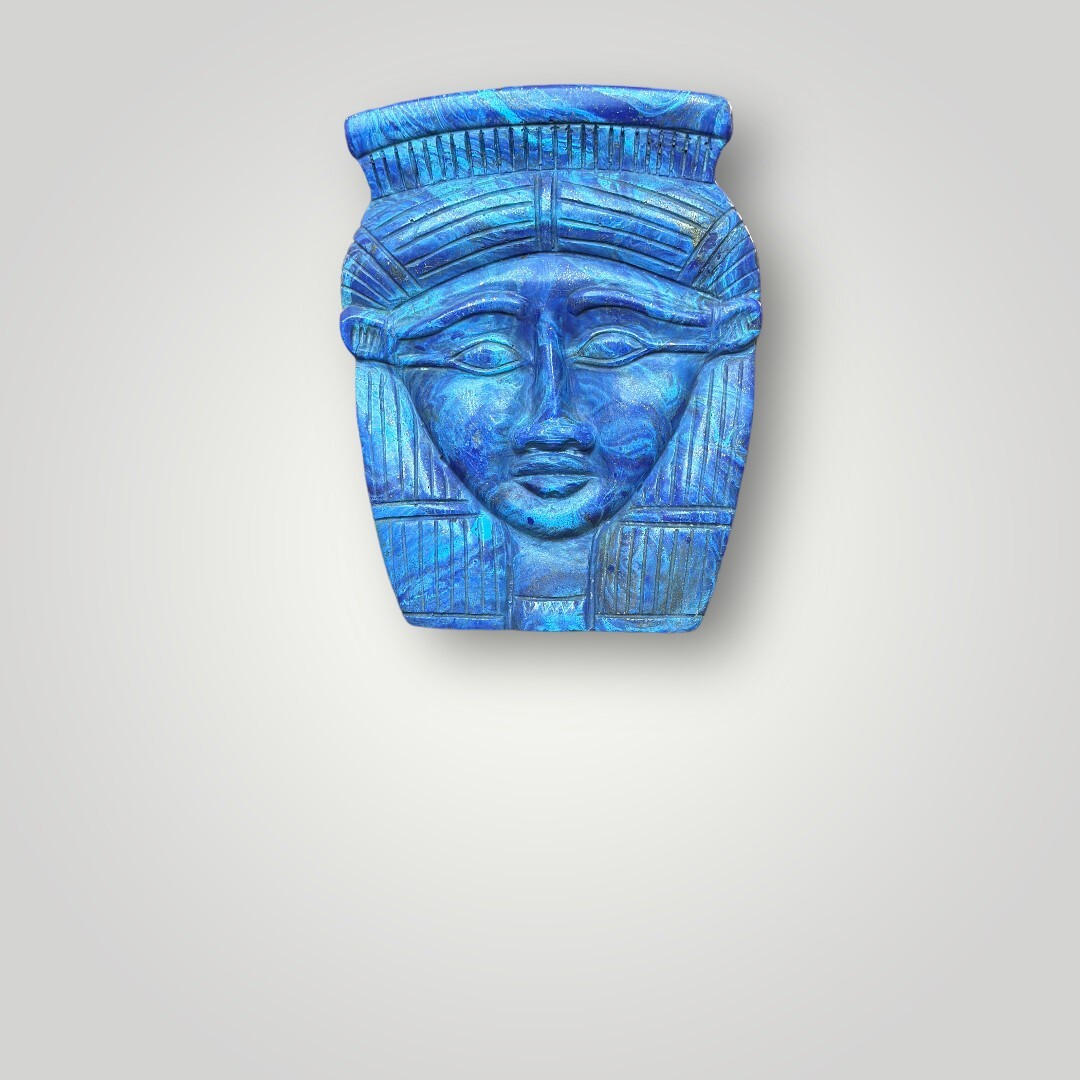 Hathor head Goddess statue Hathor mask Egyptian Goddess Artifact home decor