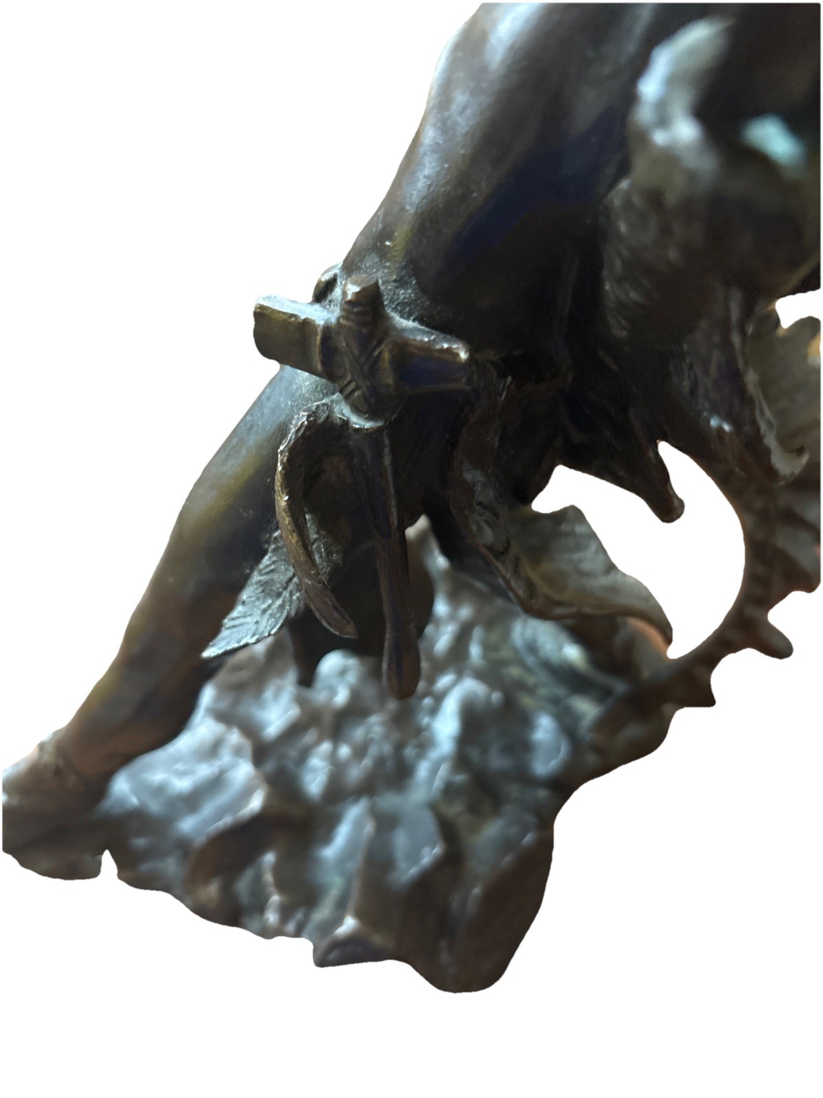 Starshooter By Lincoln Fox Bronze Franklin Mint Statue 15 »