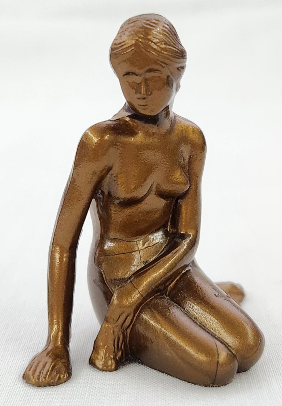 2.25&Prime; Plastic Replica of Bronze Statue Mermaid on Rocks Kobenhavn Copenhagen