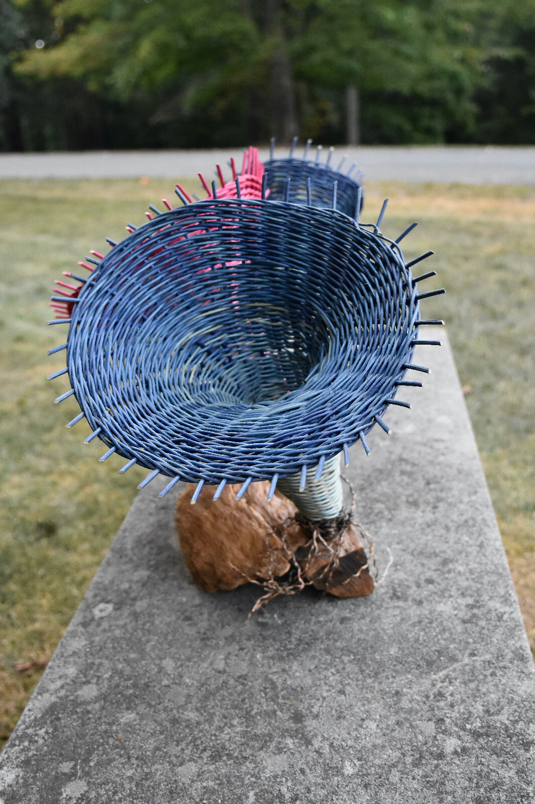 HIPPIE Mushroom ATOMIC LG Mid-Century Modern SEA URCHIN Flowers SCULPTURE MCM