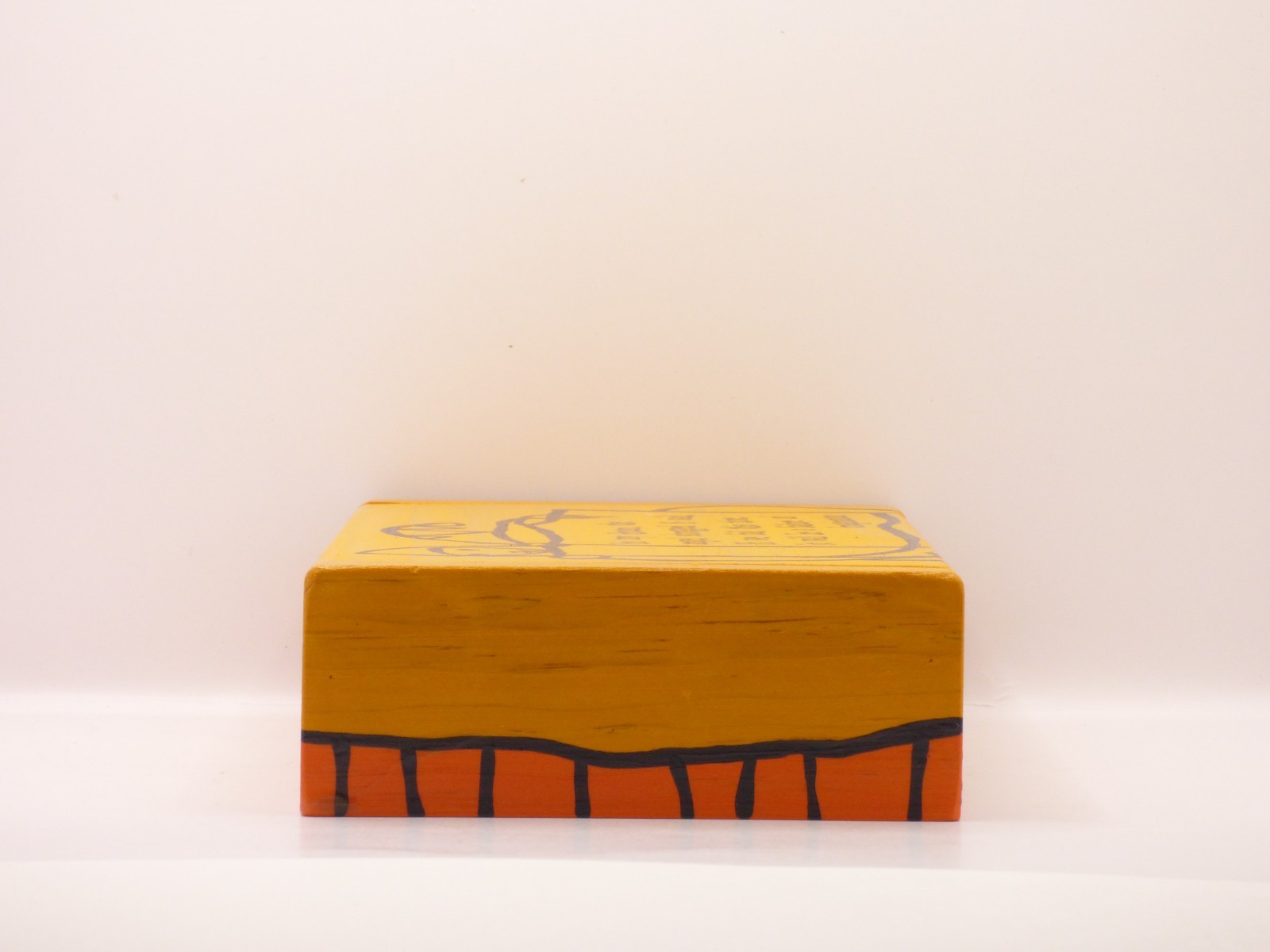 BRIAN ANDREAS FOLK ART WOOD SCULPTURE STORY PEOPLE 2001 SIGNED 20&Prime; x 11&Prime;