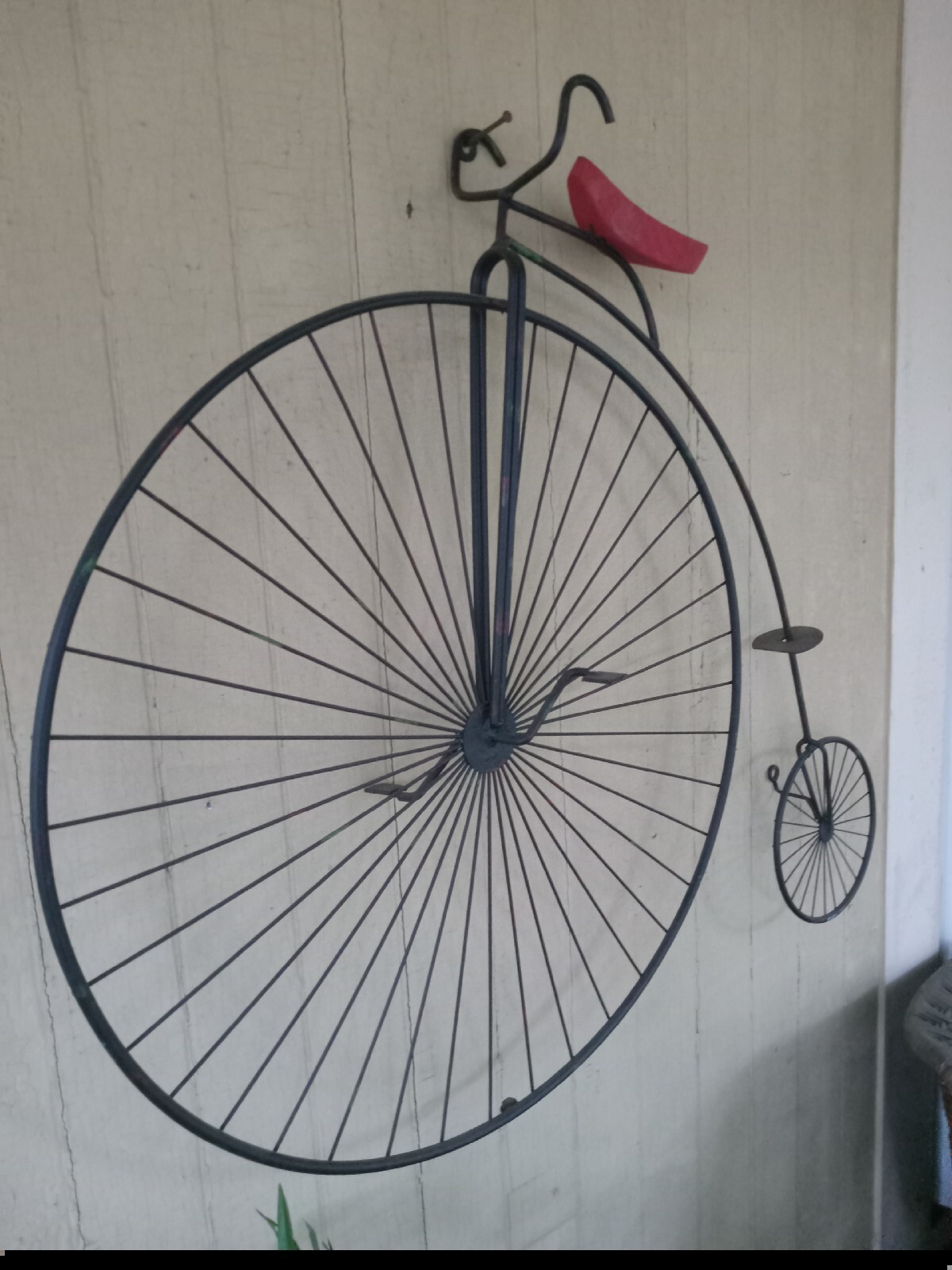 Vintage 1983 Curtis Jere Signed Metal Bicycle Wall Art Sculpture 34&Prime;
