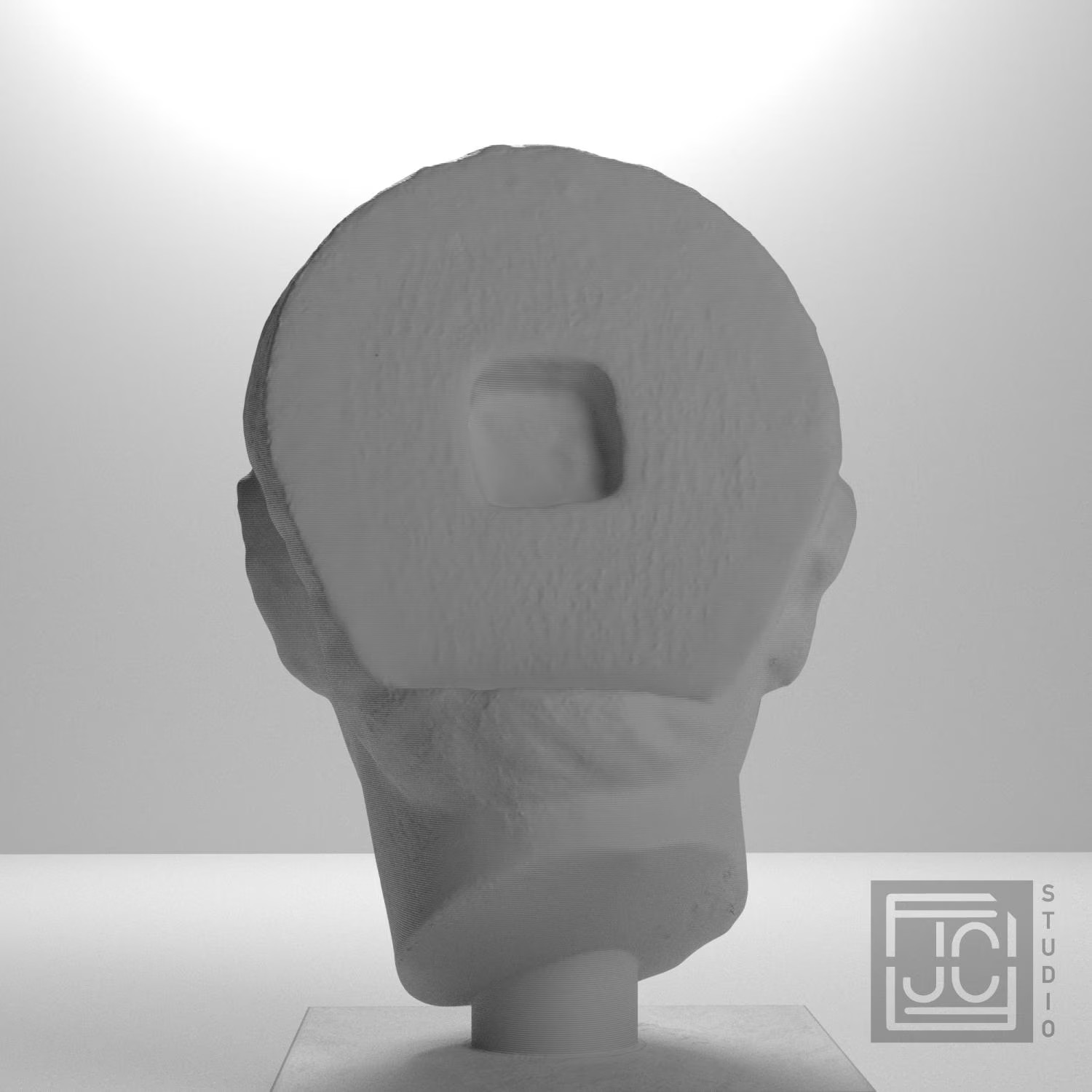 Head of a Young Man Collectible Bust Statue – 5, 9, 12 Inch
