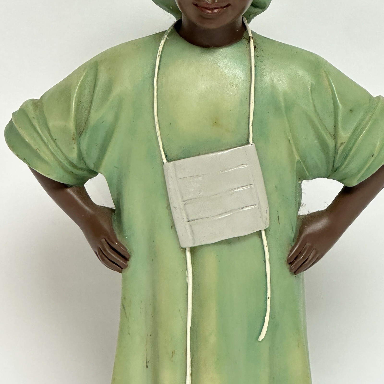 Positive Image Professional Male Scrub Nurse Collectible Figurine 6in. Tall READ