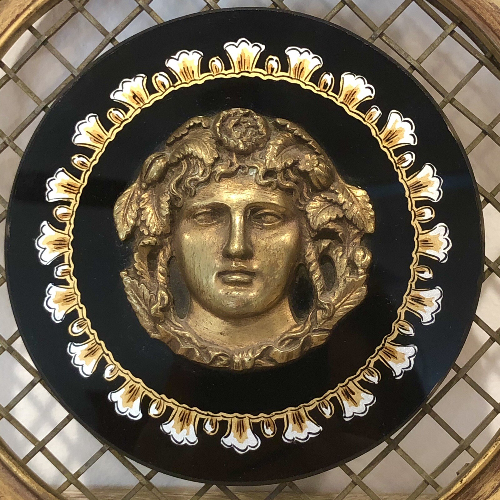 French Empire Bronze Bas Relief Plaque