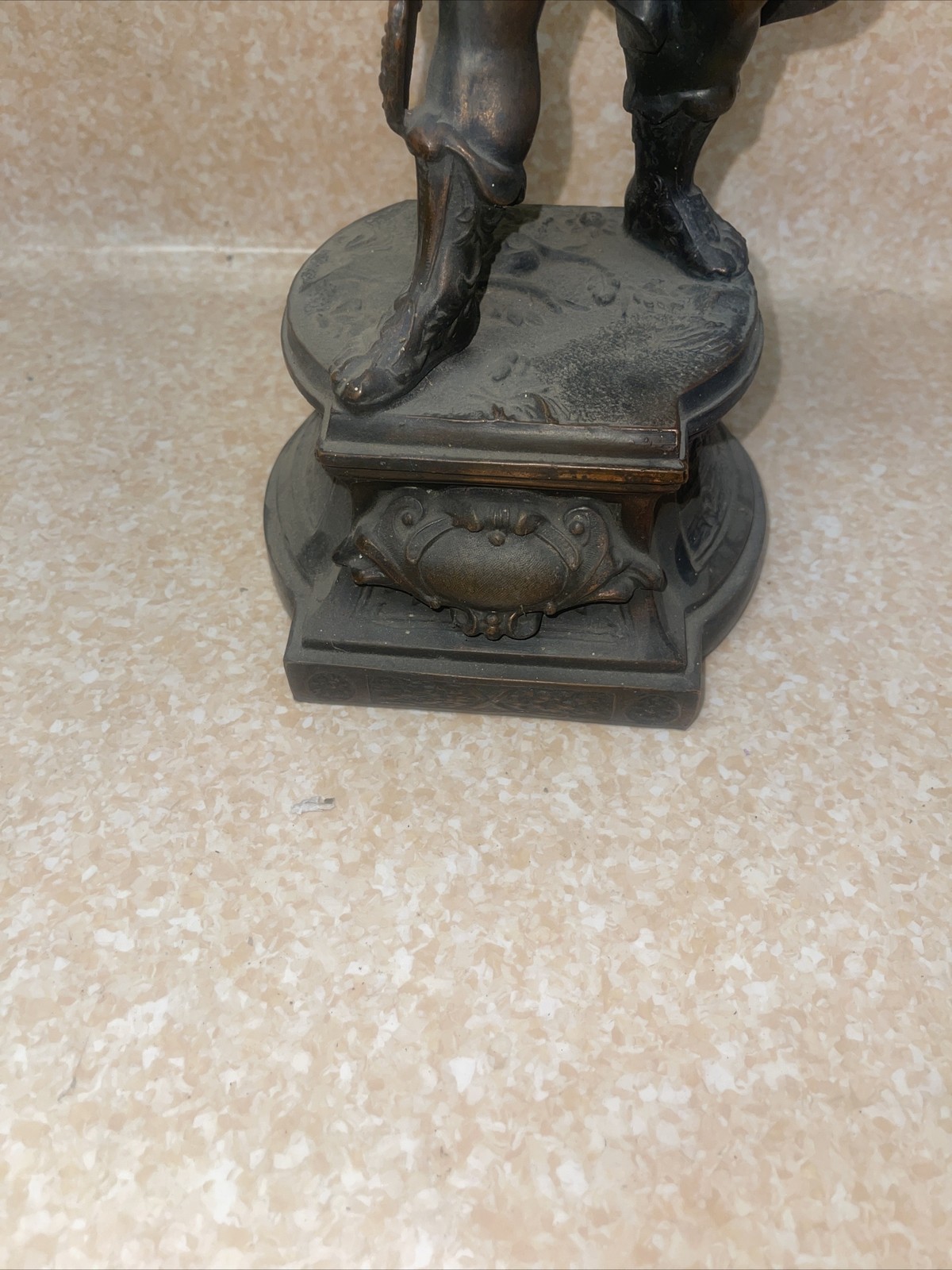 Copper Sculpture ￼ 16 1/2 Inches High By 7 Inches Wide