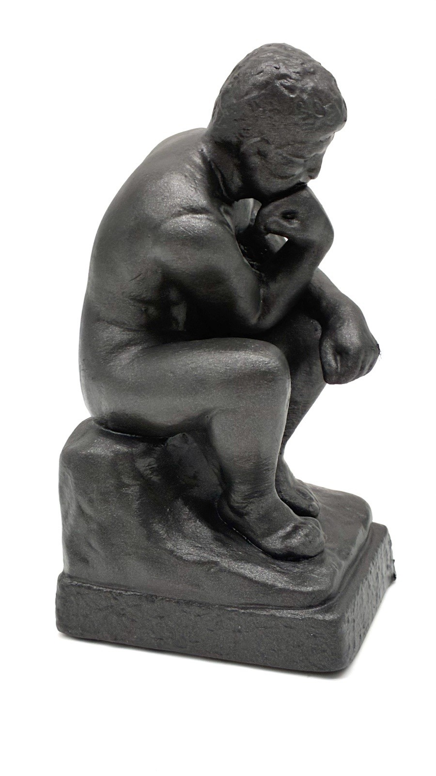 The Thinker Art Statue Sculpture Cement Composite Home Decor Oiled Bronze Color