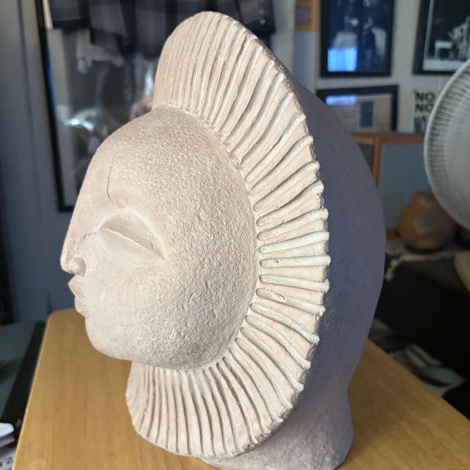 VINTAGE 1968 PAUL BELLARDO AUSTIN PROD. SUN GOD SCULPTURE , MID CENTURY MODERN