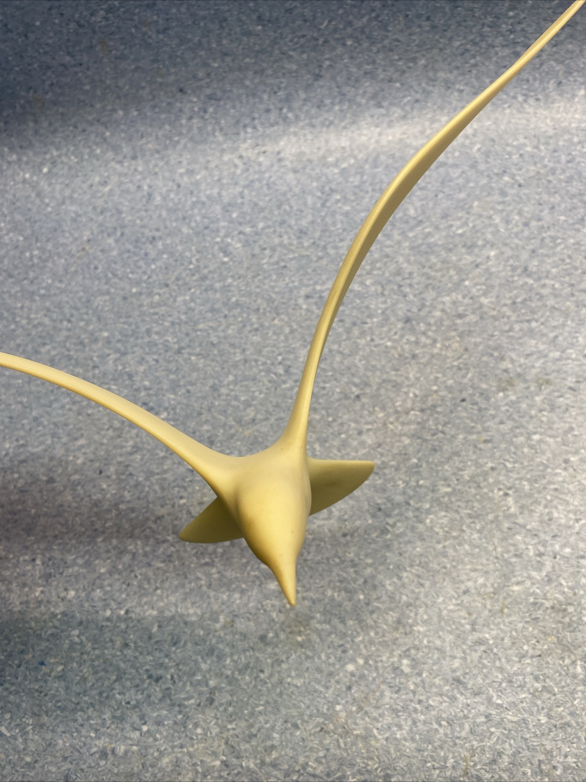 Retro 1973 Seagull In Flight NO WOOD BASE Art Sculpture John Perry