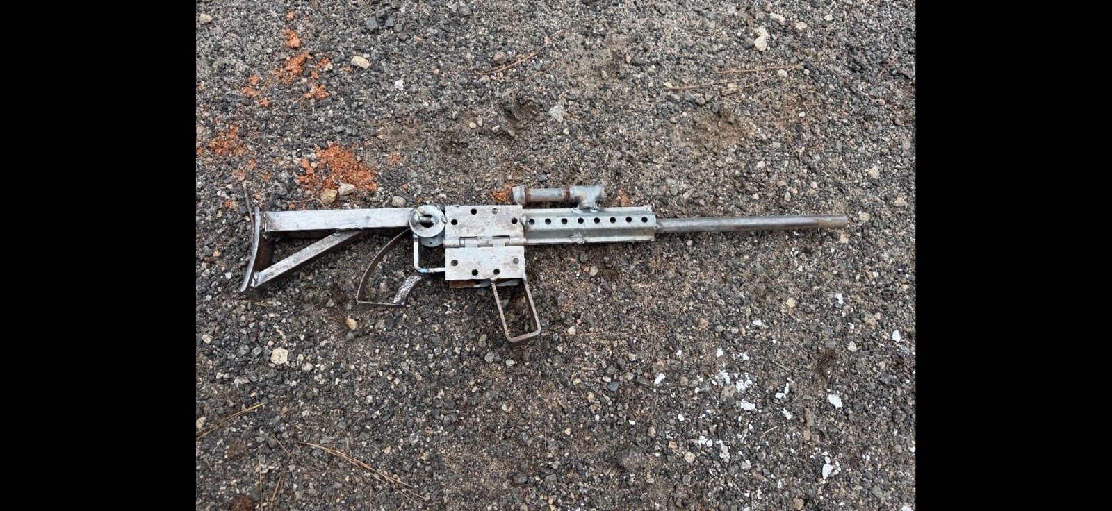 Metal Art AR-15 30 “ For Wall Decor Or Gun Collectors A Great Conversation Piece