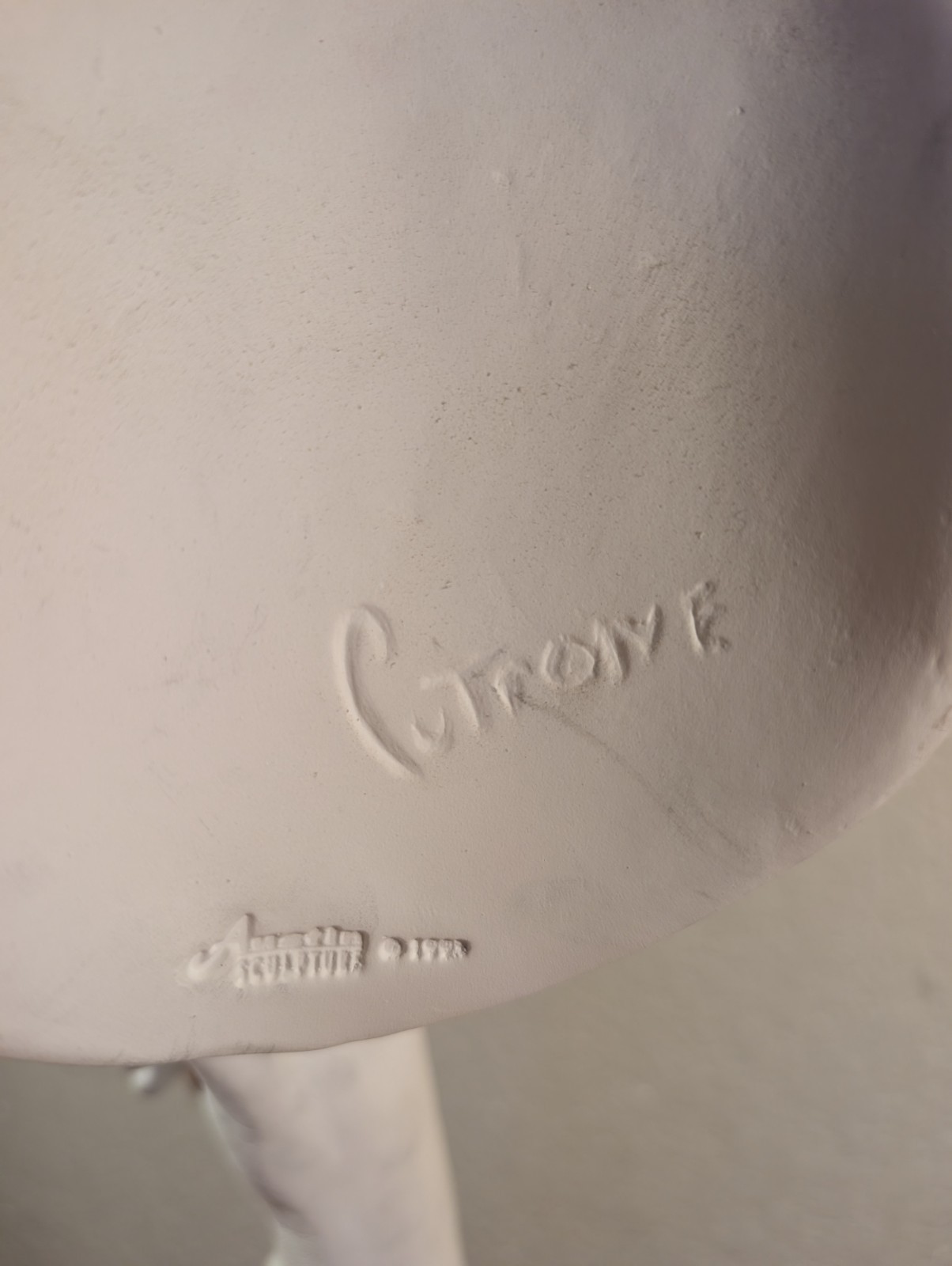 Vintage John Cutrone Art Sculpture Statue Austin Production « ICE CREAM » 20.5&Prime;