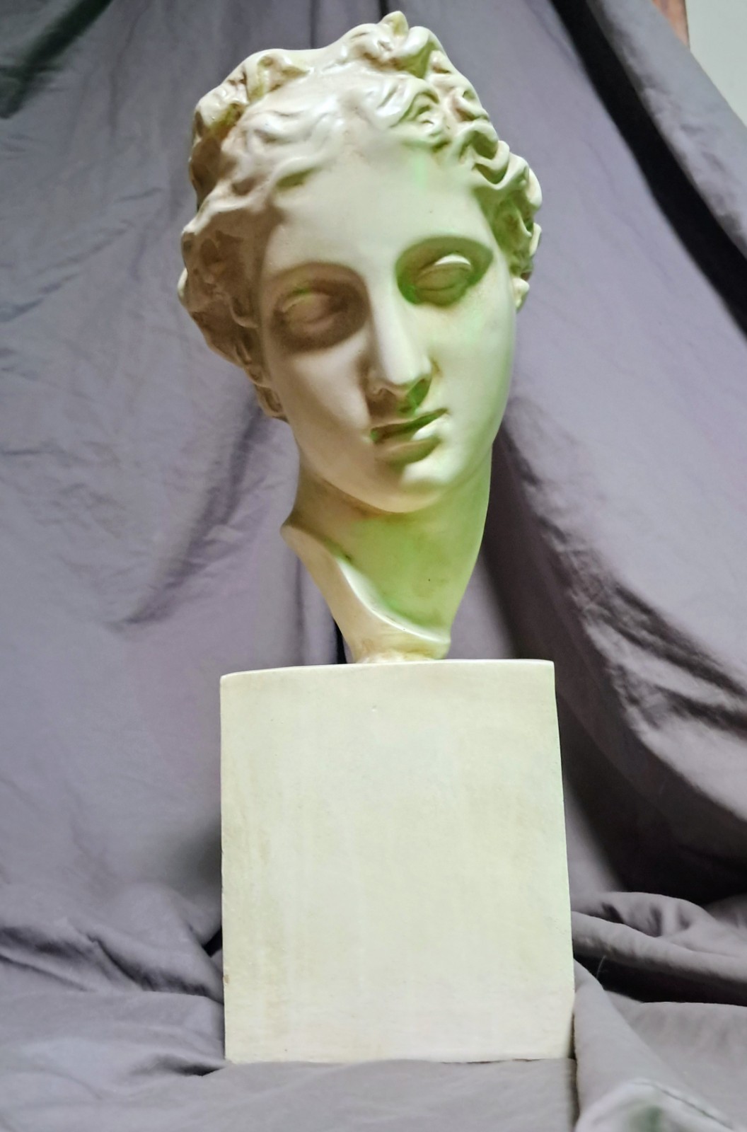 bust of Venus at bath