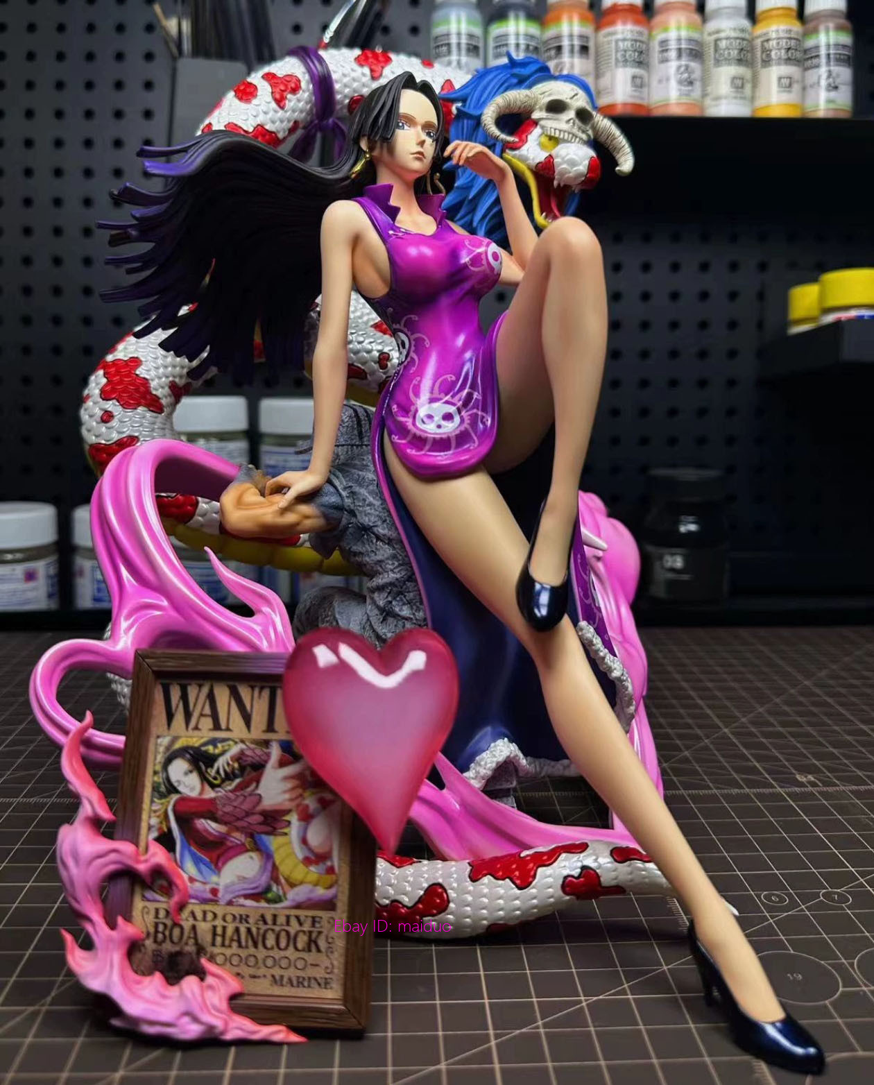 Boa Hancock Resin BT Studio One Piece Figurine Statue EX version 25cm