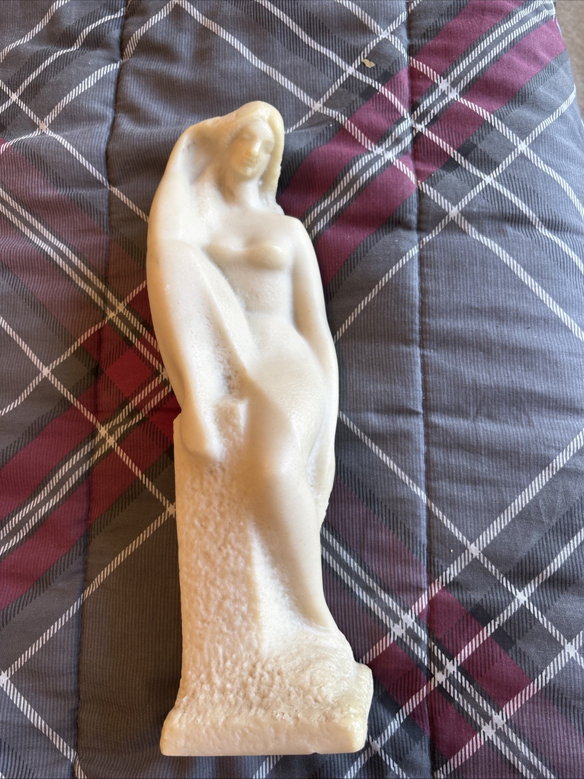Vincent Glinsky The River Or The Nude Statue Signed 13” Tall 1960’s Vtg Modern