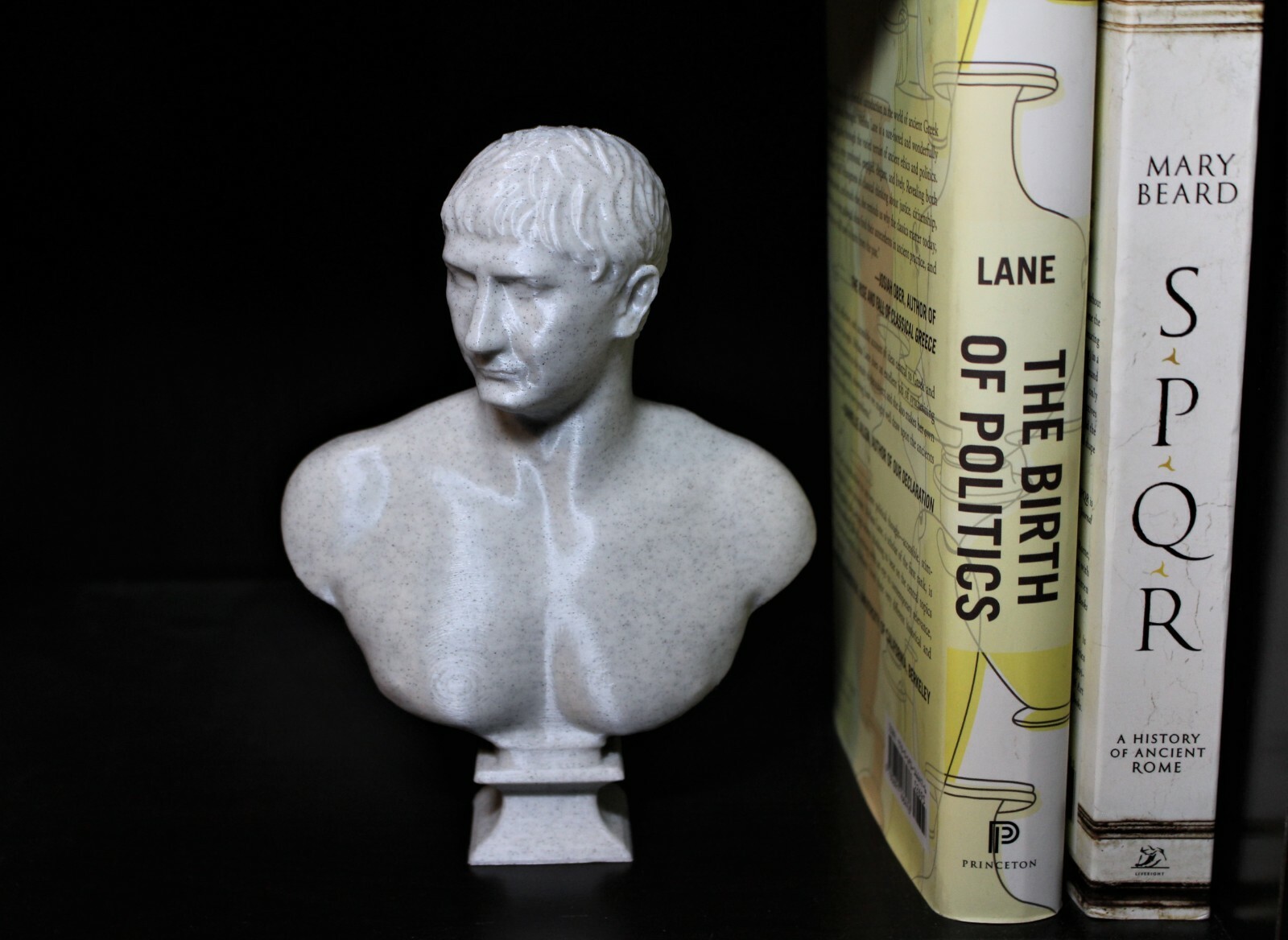 Trajan (Caesar Augustus) Bust 7&Prime; Statue of the Roman Emperor; General