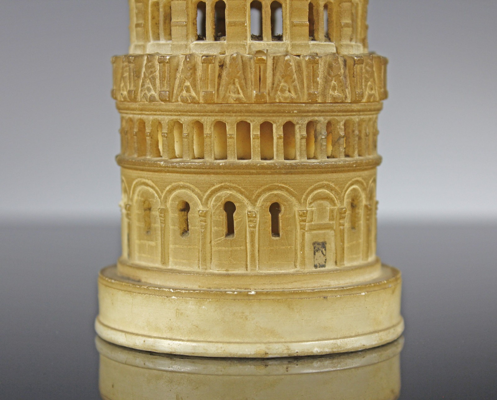 Grand Tour Model Baptistery 19th Century Pisa Italy Souvenir Model 1880